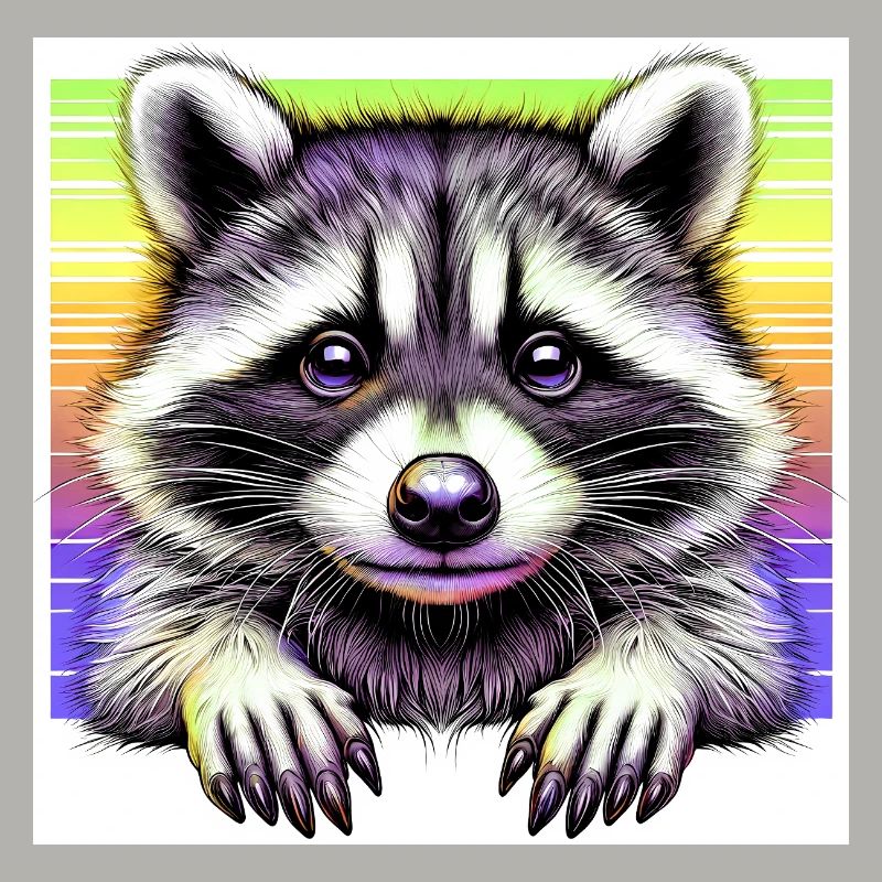 Waschbär