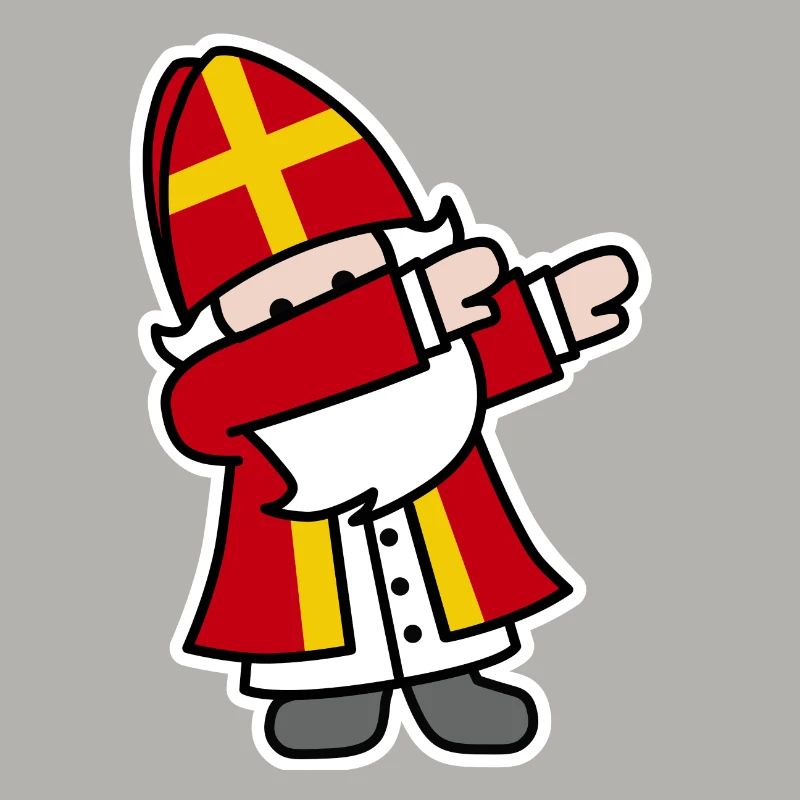 Sinterklaas Saint / Nicholas Dab Dabbing Sint Piet