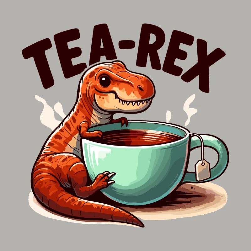 Tee Rex Tee-Rex Teetrinker Geschenk