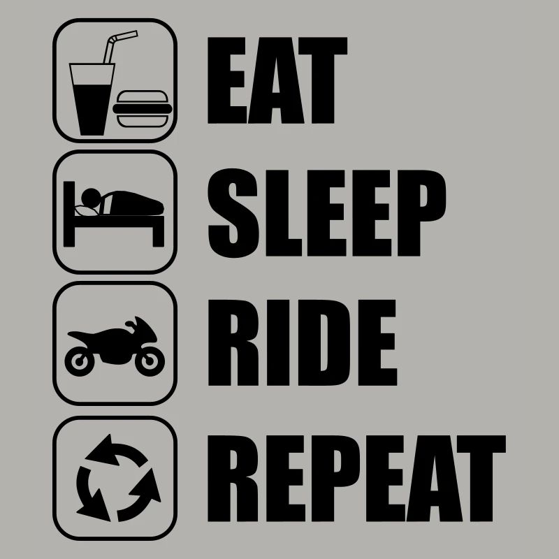 eat sleep ride