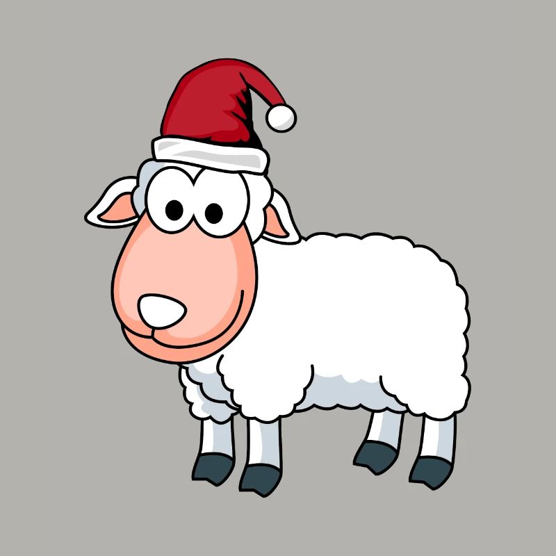Sheep Comic Christmas