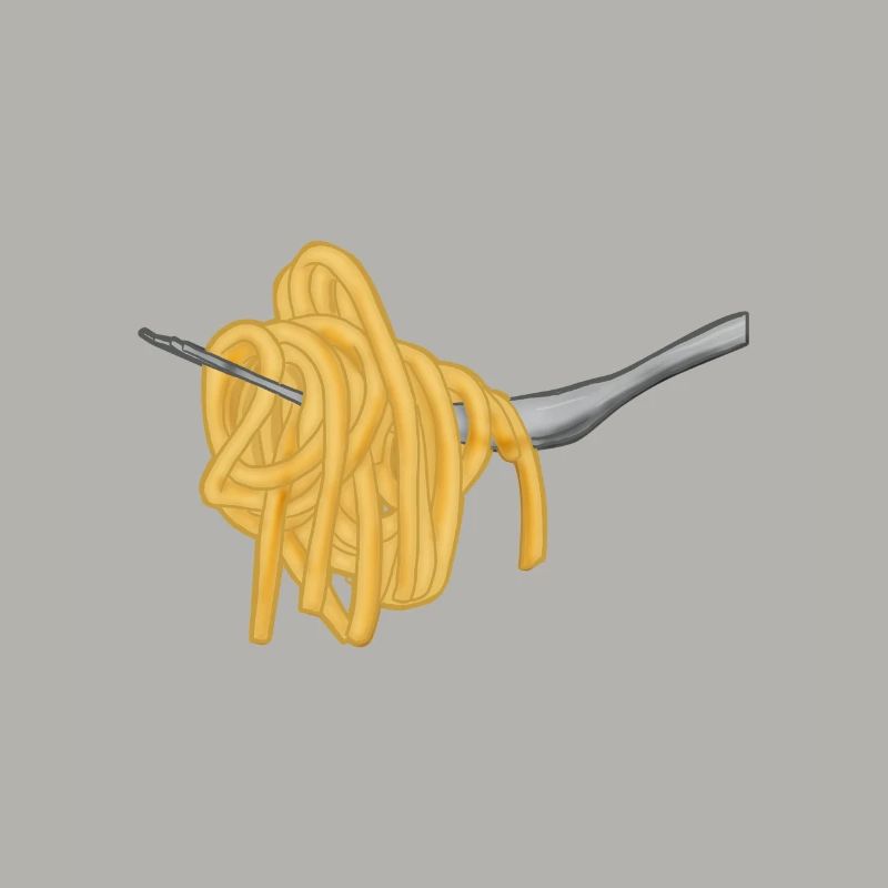 Nudeln Spaghetti Gabel