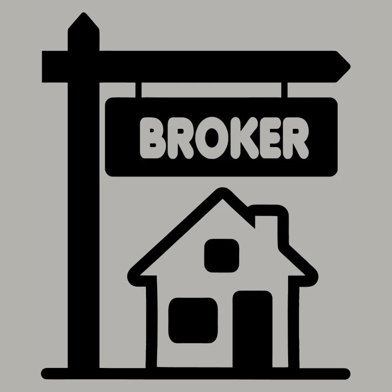 Broker mit Text BROKER