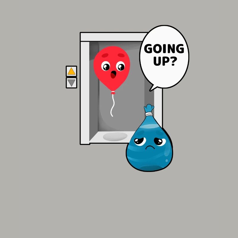 Balloon Elevator Saying