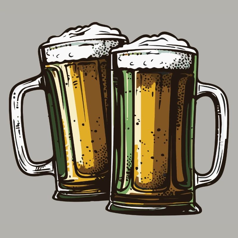 Bier Glas Prost Drinking