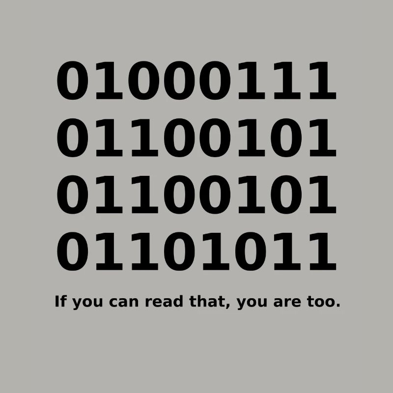 Binary / Binär Code Binärcode Funny T-Shirt