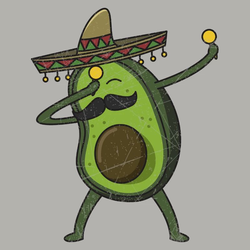 Avocado - Dab Pose - Dabbing - Geschenk