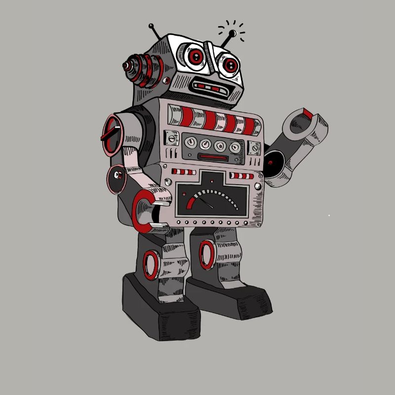 Robby Rob mr. robot scifi android jouet retro pc