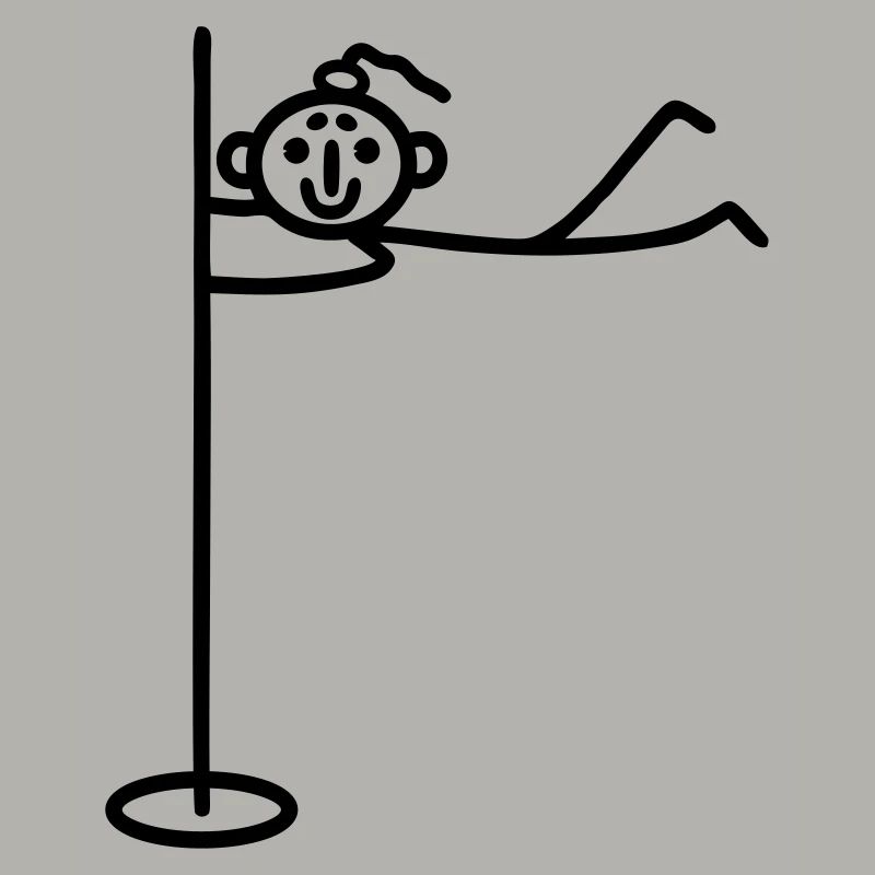Pole dance Frau