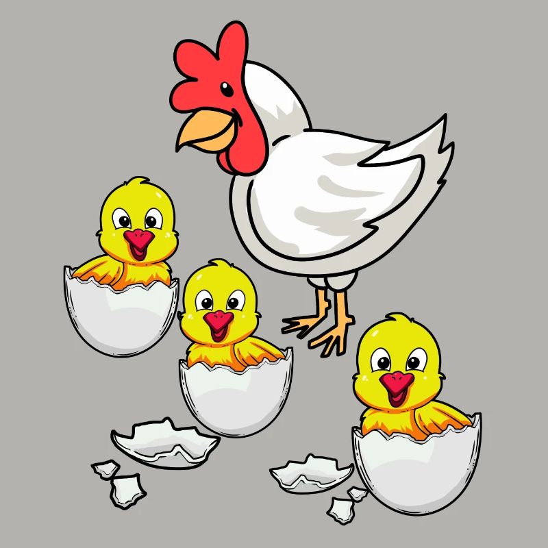 Eggshell Chick Chicken Chickens Easter Chicken Egg