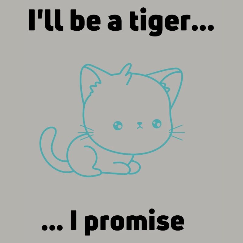 Sei ein Tiger