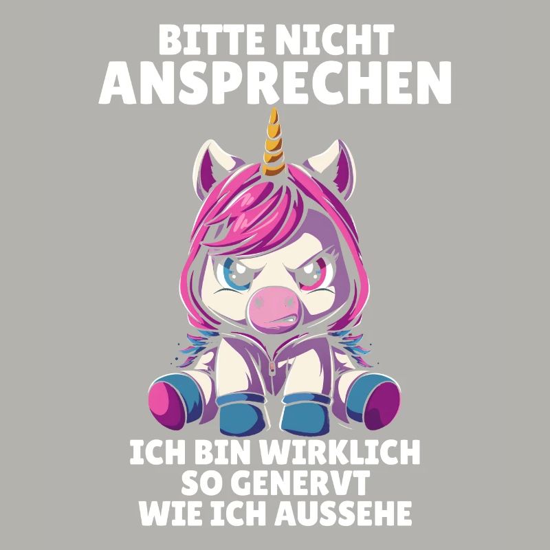 Bitte nicht ansprechen ich bin wirklich so genervt