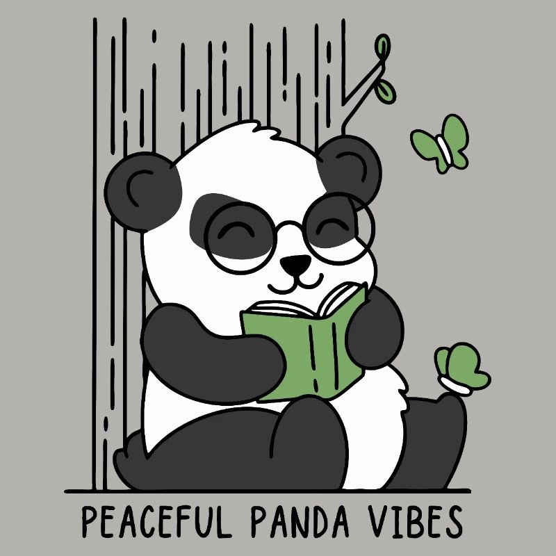Friedliche Panda-Vibes