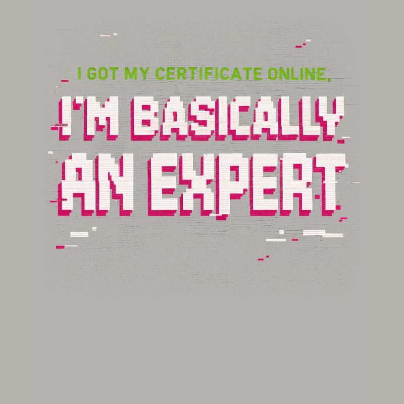 Obtuve mi certificado online, básicamente soy experto
