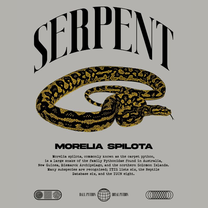 Teppich Python Modern Reptile Keeper Streetwear