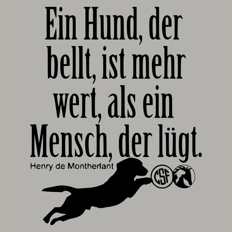 Ein Hund der bellt ...
