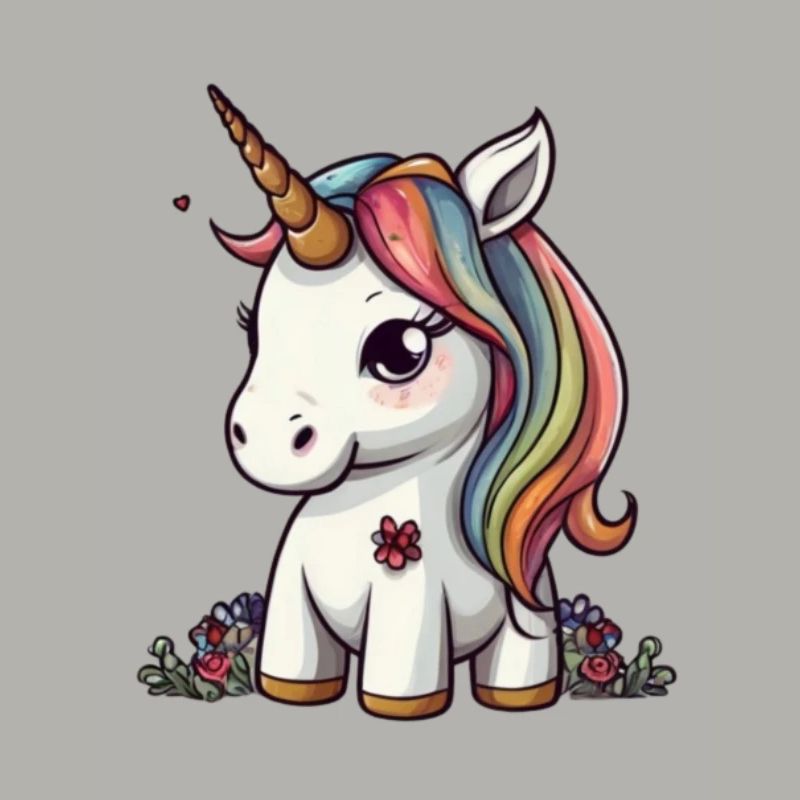 Niedliches Einhorn