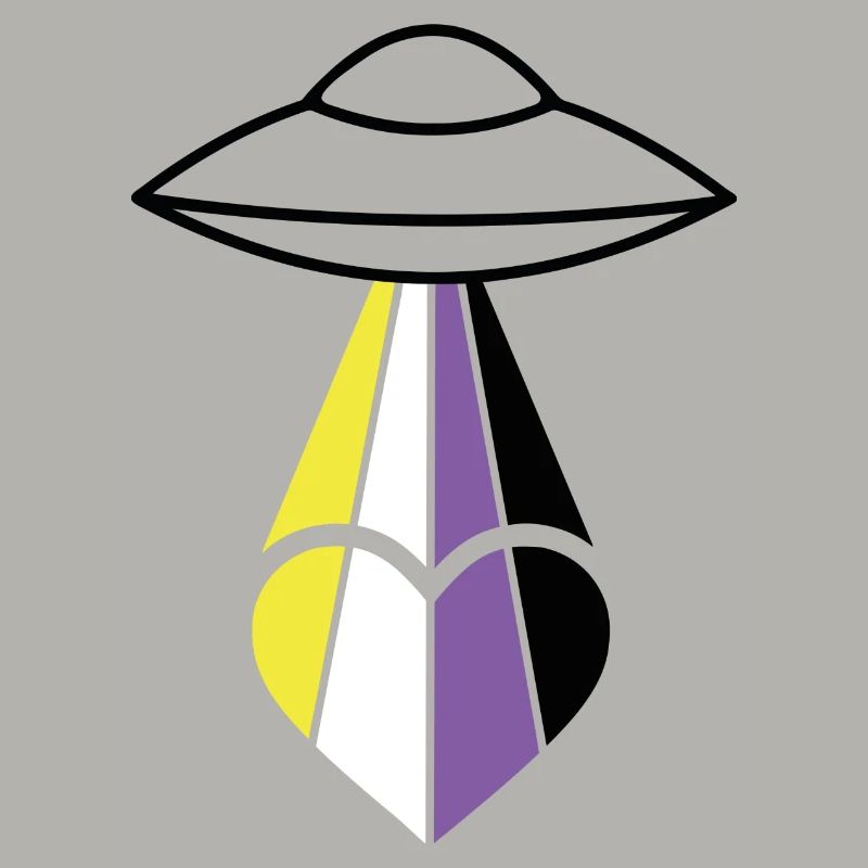 Non Binary Pride Ufo