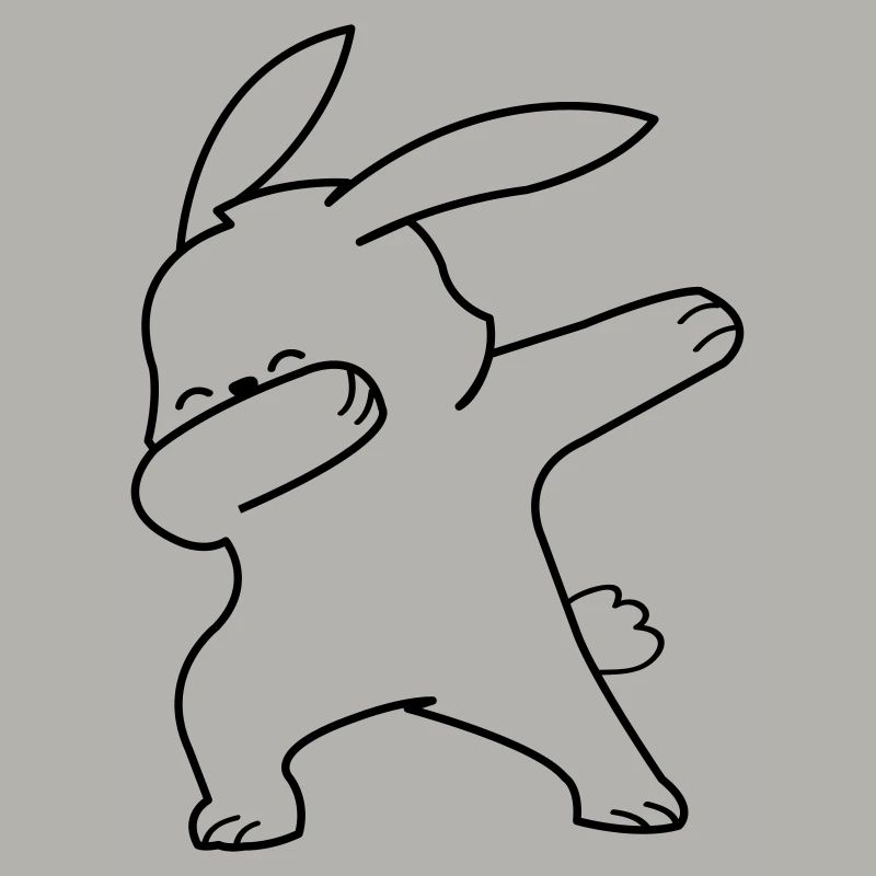 Dabbing Rabbit