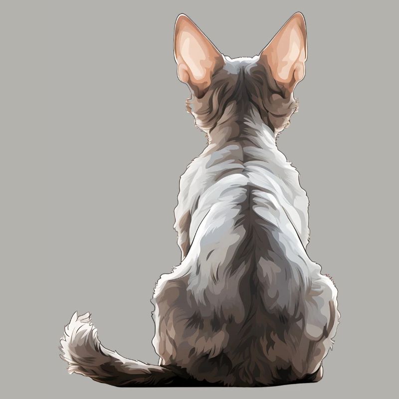 Chat Devon Rex