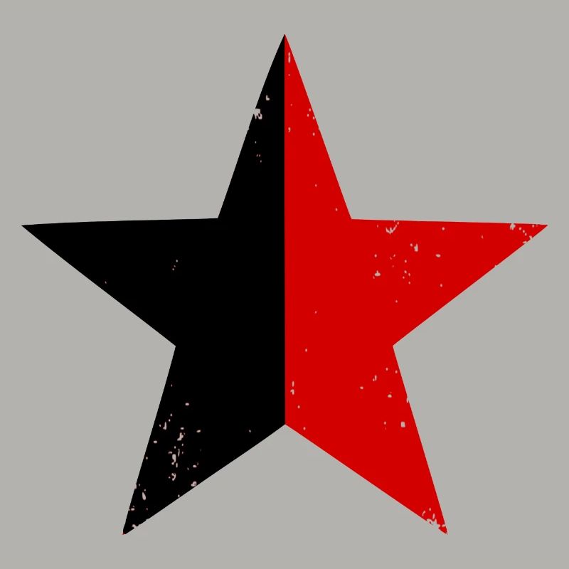 Schwarz-Roter Stern