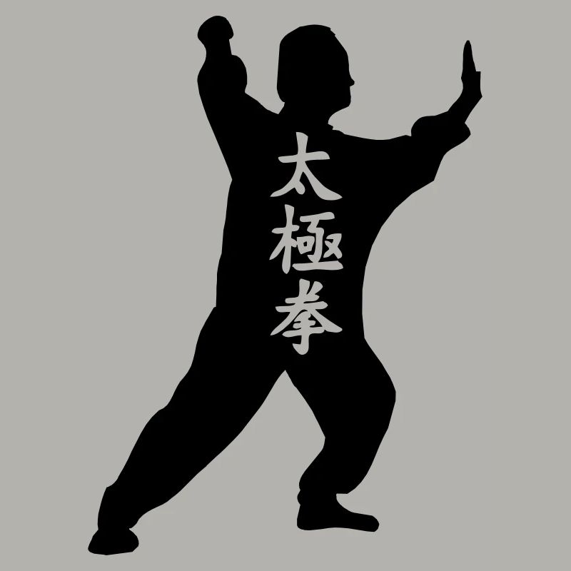 Schattenfigur Taichi