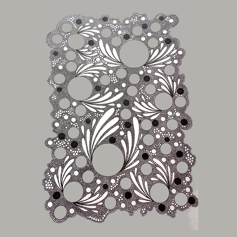 Leaf Blowing Lace Pattern