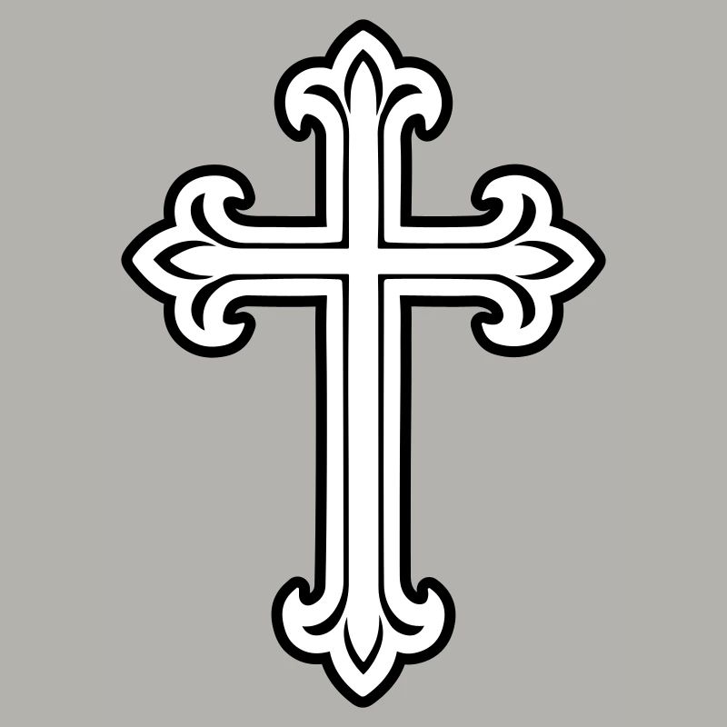 Symbole de croix chrétien