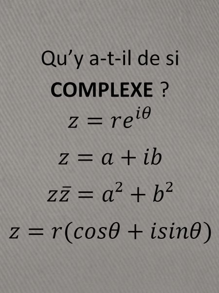 Nombres complexes