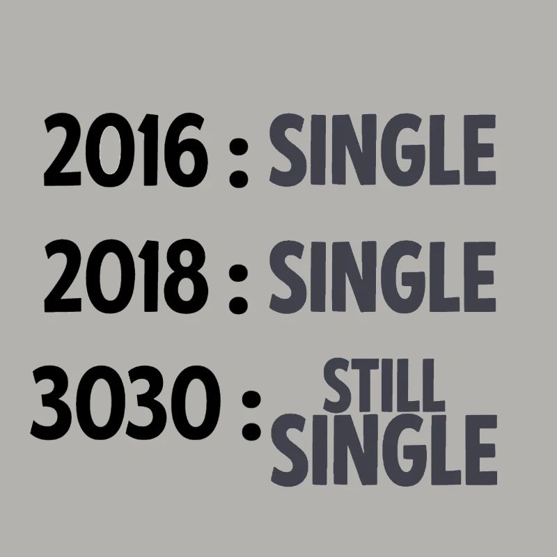 Single aber nicht alleine Geschenk Geschenkidee