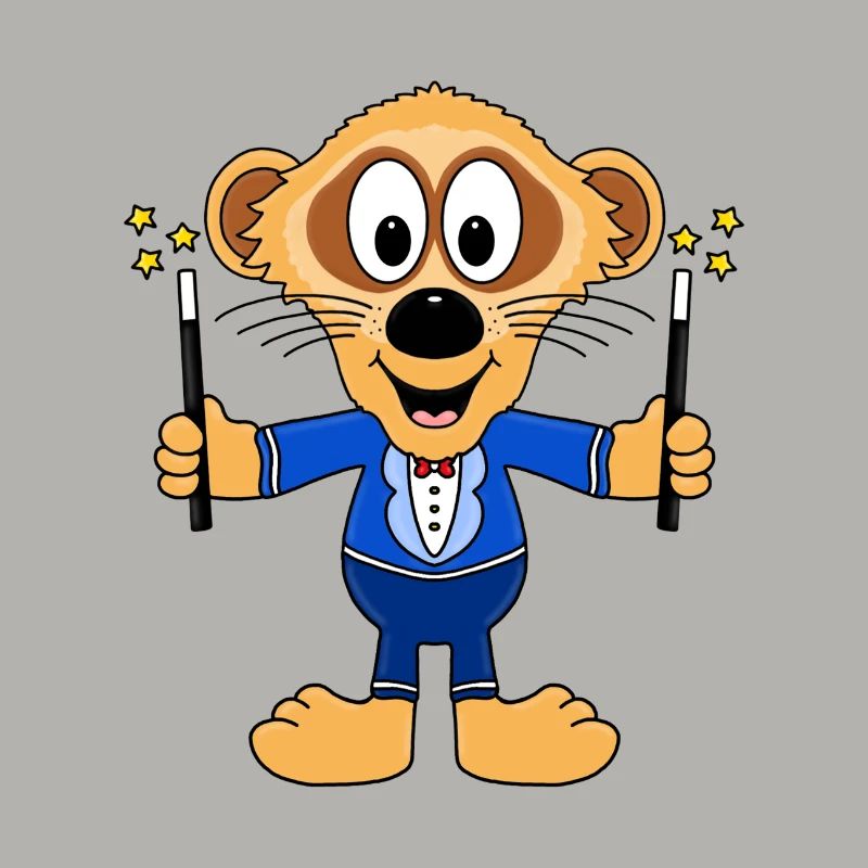 ERDMÄNNCHEN - ZAUBERER - MAGIER - TIERISCH