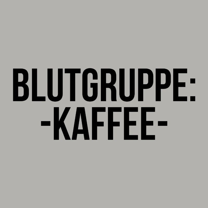 Blutgruppe Kaffee