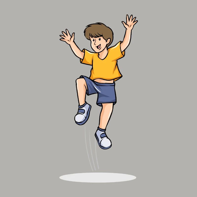Springen Trampolin