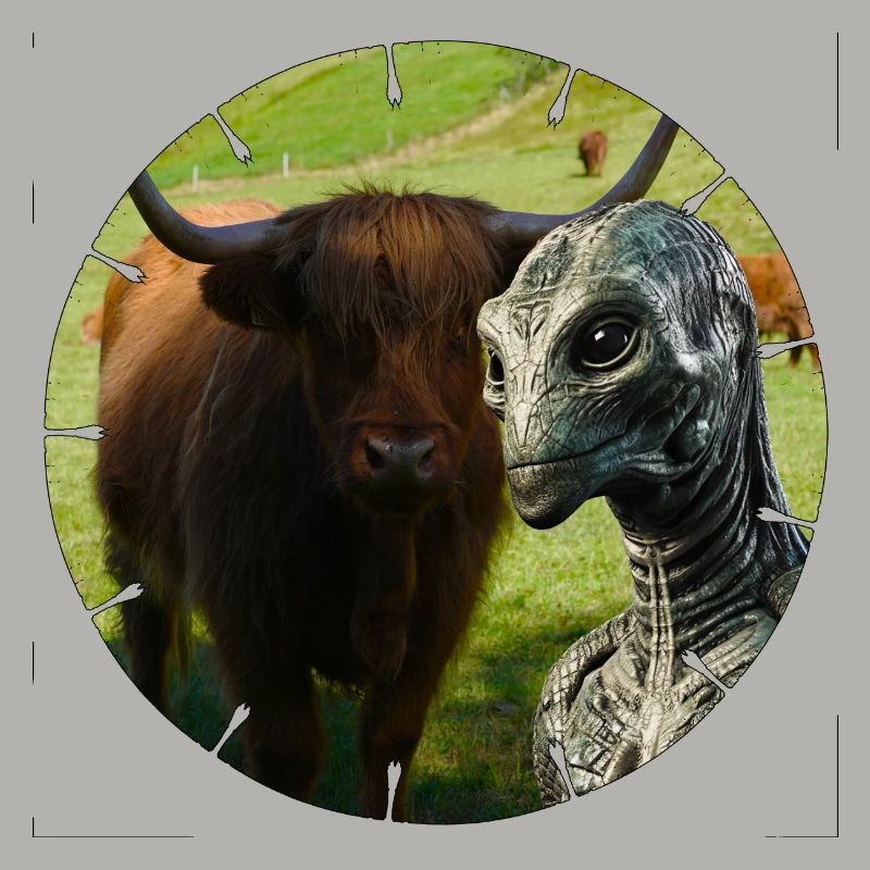 Alien est tombé dans le piège de la caméra?