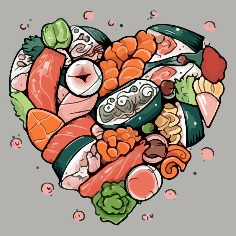 Die Liebe zu Sushi