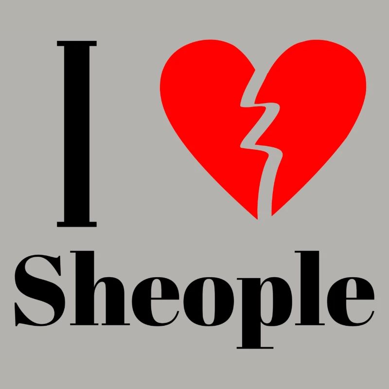 Déclaration de conception ironique de Sheople