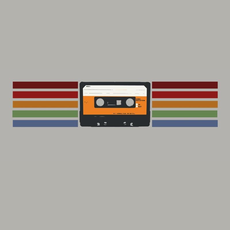 Analog Kassette Retro Style
