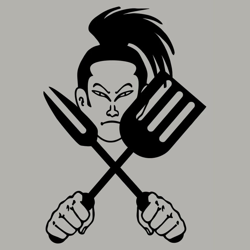 Japanischer Samurai-Koch