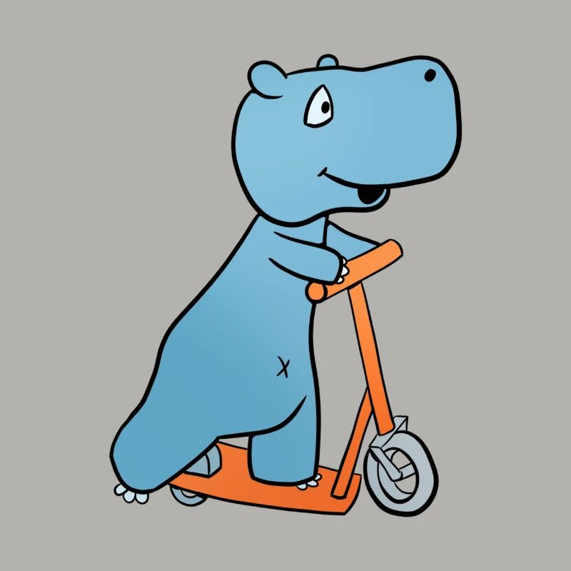 Nilpferd Roller