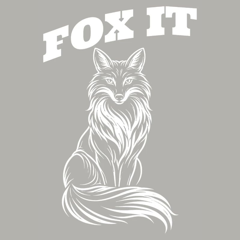 Fuchs-Silhouette - Fox it