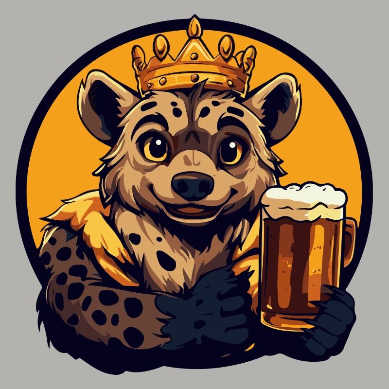 Hyäne Bier Comic