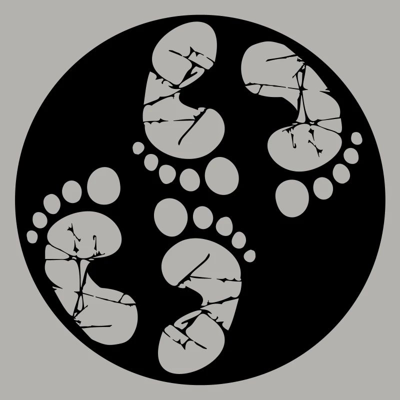 Timbre Gémeaux rond