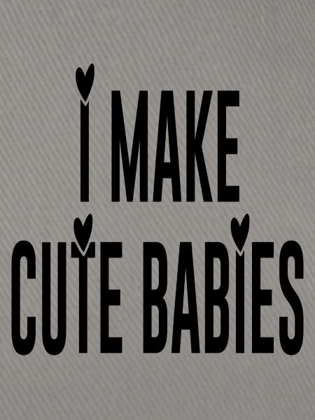 I make cute babies