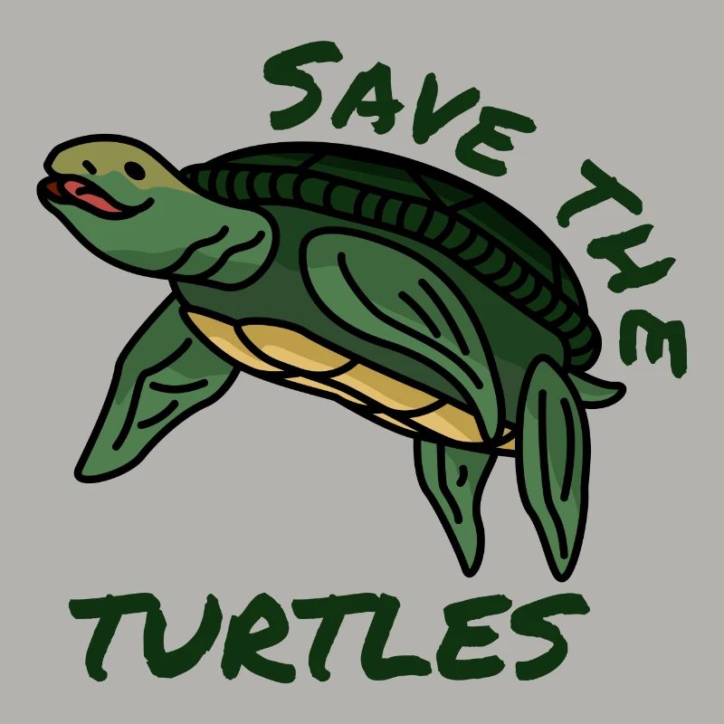 Save the turtles Help quote Environment Plastic