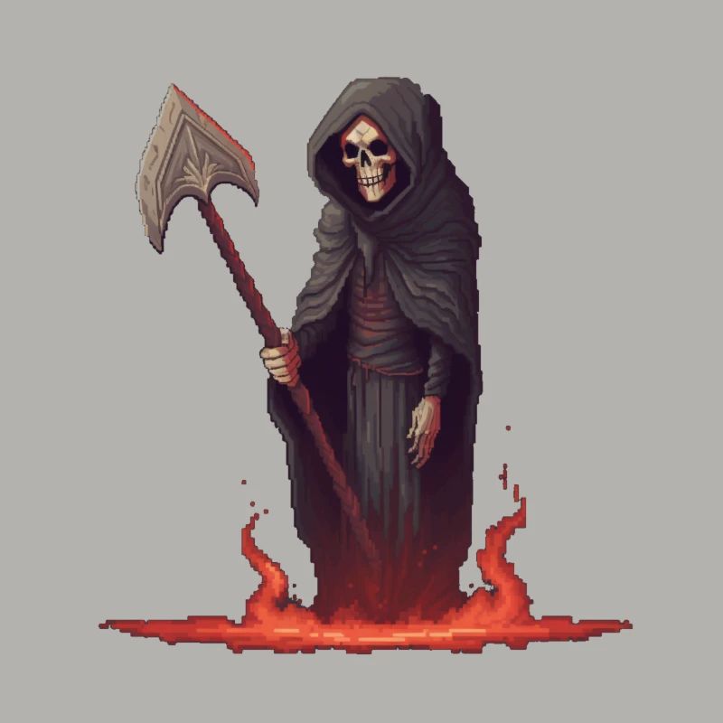 Pixel Sensenmann