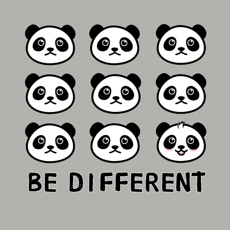 BE DIFFERENT Panda