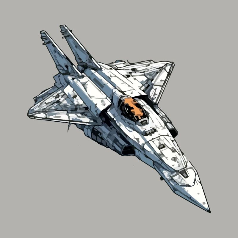 Wütendes Sturmflugzeug