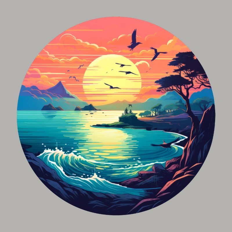 Sunset beach
