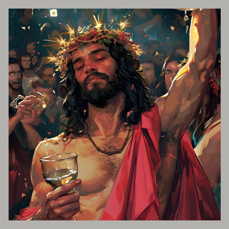 Jesus feiert