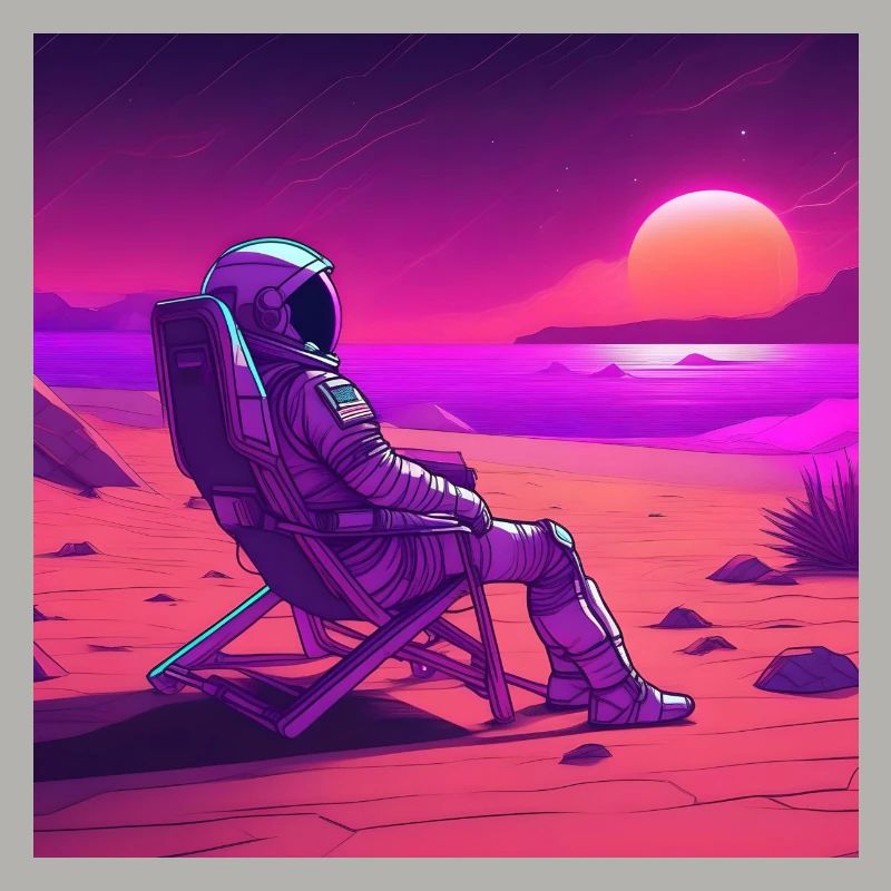 Astronaute sur Mars